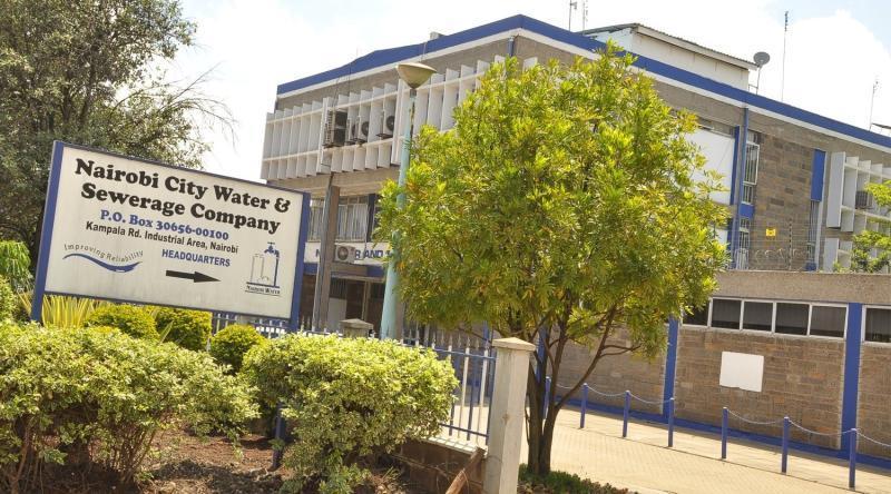 File image of Nairobi Water offices